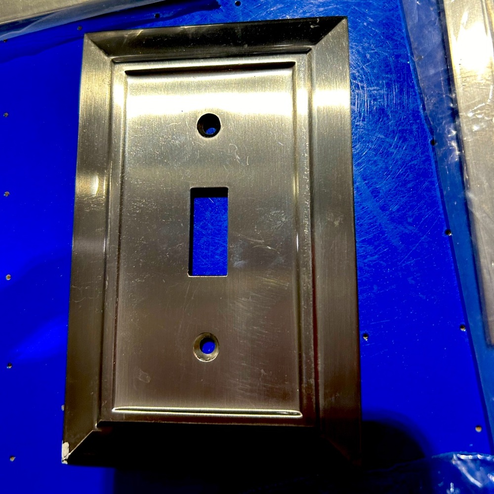 Brand new chrome switch covers